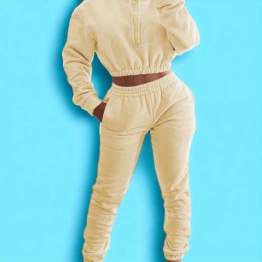 Woman Fleece Two Piece Set by Y & E Designs
